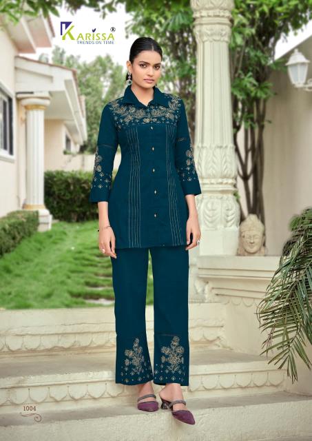 Karissa maria coord set dealers in surat  - wholesale export